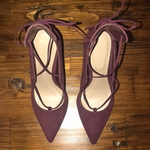 Aldo Burgundy Heels